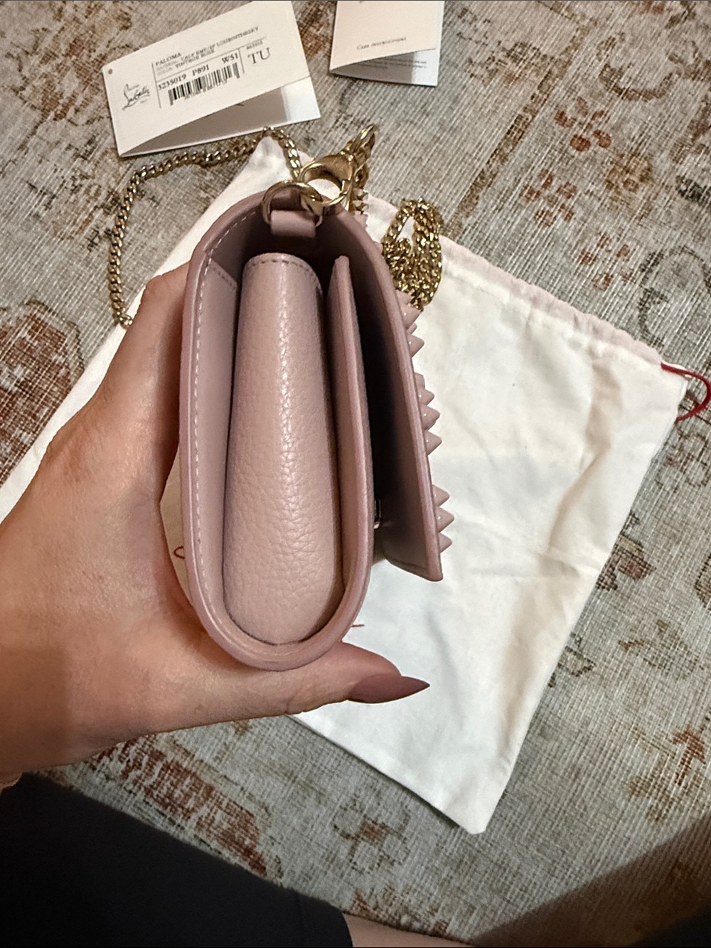 Christian Louboutin Paloma WOC vintage rose - Picture 6 of 8